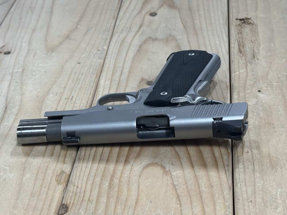 Kimber 1911 .45 ACP Stainless Pro TLE II with extras-img-7