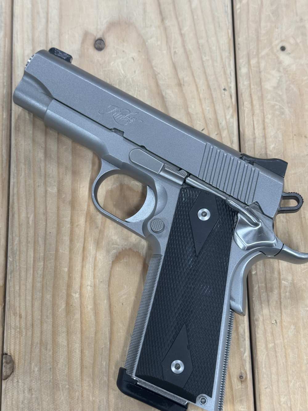 Kimber 1911 .45 ACP Stainless Pro TLE II with extras-img-1