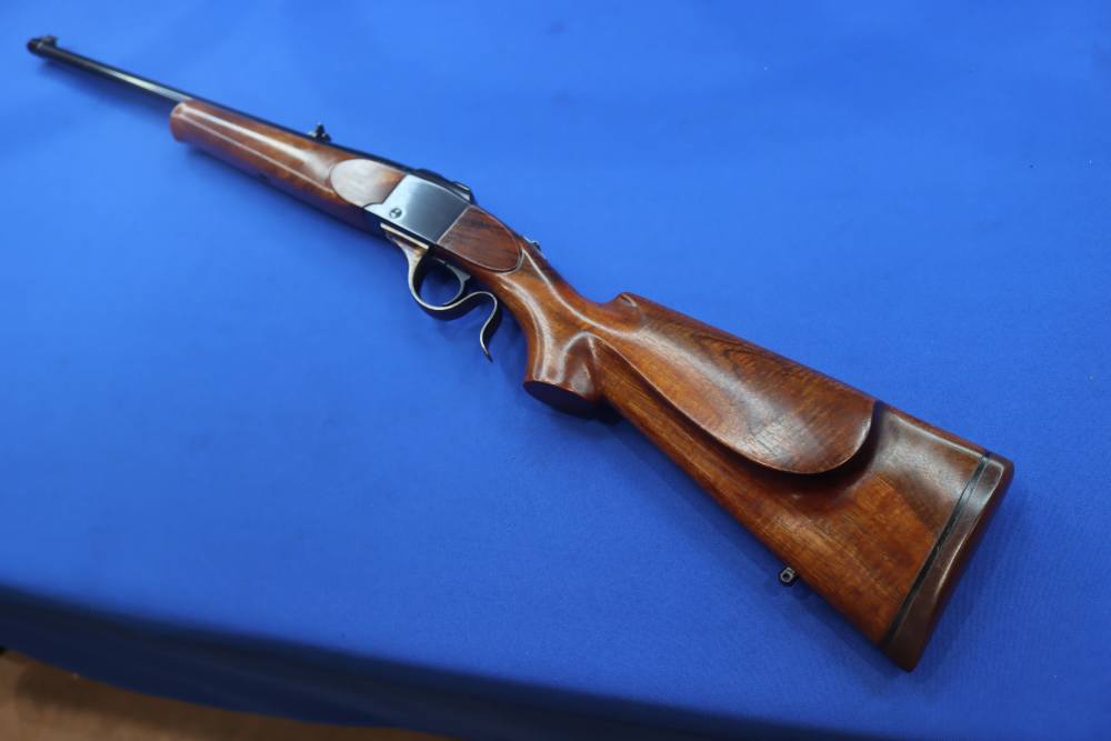 Ruger Model NO.3 Rifle 45-70 GOVT 22" Deluxe Walnut 1981 MFG Case Colored 3-img-0