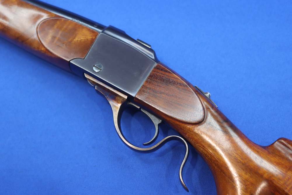Ruger Model NO.3 Rifle 45-70 GOVT 22" Deluxe Walnut 1981 MFG Case Colored 3-img-4