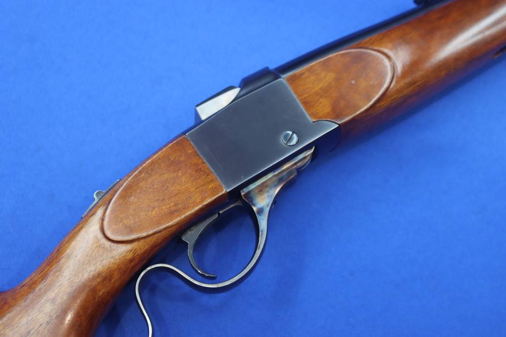 Ruger Model NO.3 Rifle 45-70 GOVT 22" Deluxe Walnut 1981 MFG Case Colored 3-img-13