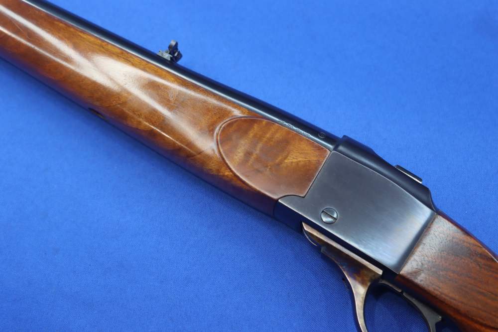 Ruger Model NO.3 Rifle 45-70 GOVT 22" Deluxe Walnut 1981 MFG Case Colored 3-img-5