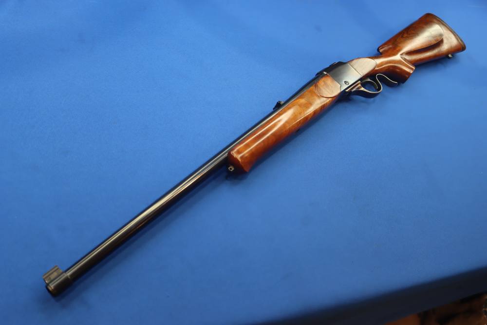 Ruger Model NO.3 Rifle 45-70 GOVT 22" Deluxe Walnut 1981 MFG Case Colored 3-img-54
