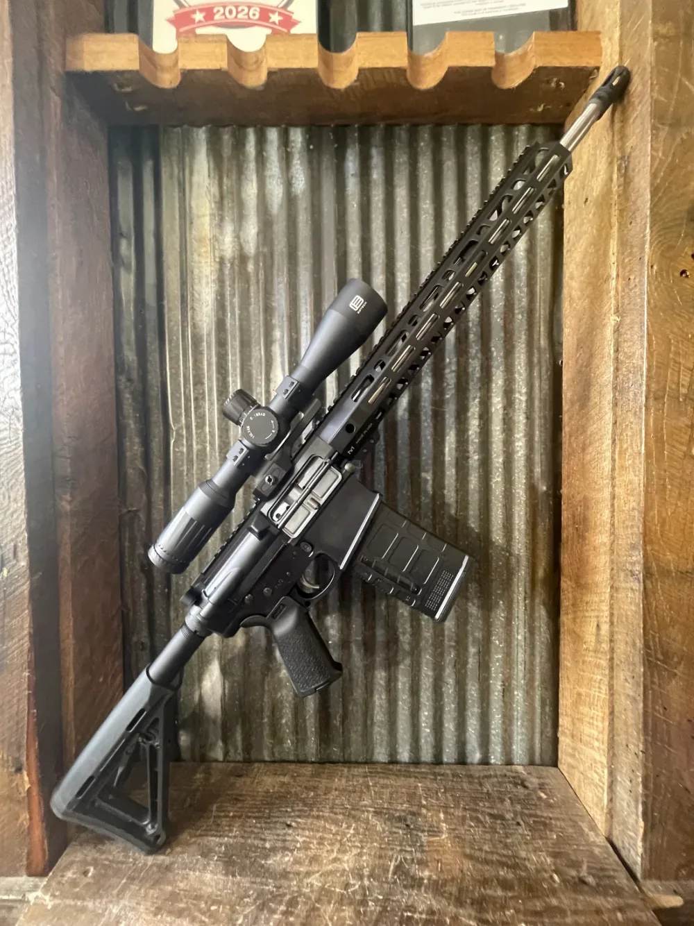 Palmetto State Armory PS10 .308 Win-18.5” Stainless Barrel-EOTech Vudu -img-0