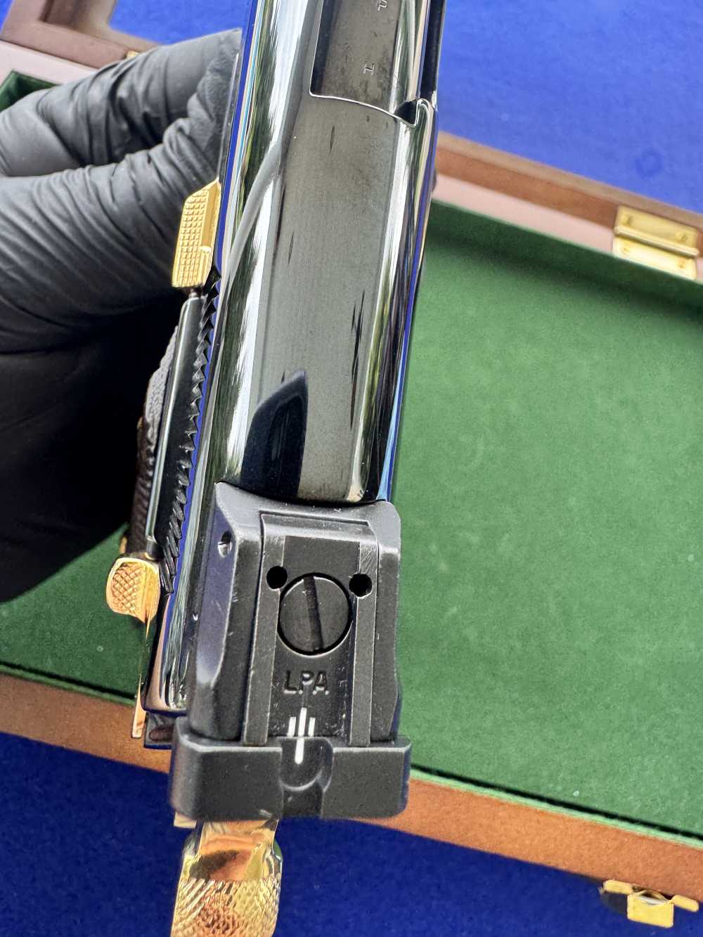 1917 Colt 1911 U.S. Property .45 ACP WW1 Pony Gold Accents C&R-img-10