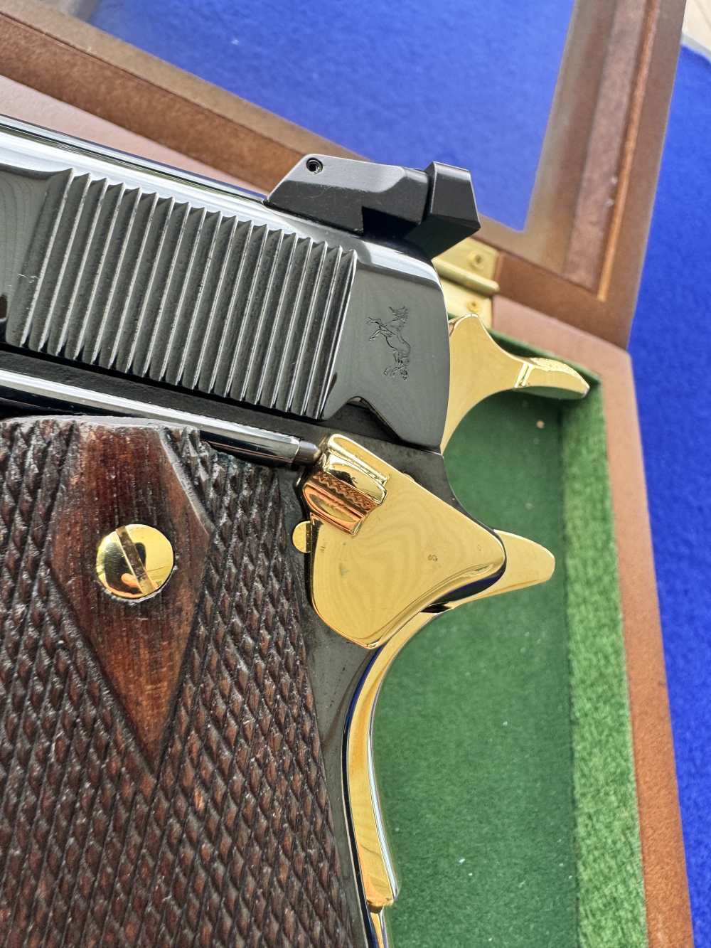 1917 Colt 1911 U.S. Property .45 ACP WW1 Pony Gold Accents C&R-img-3