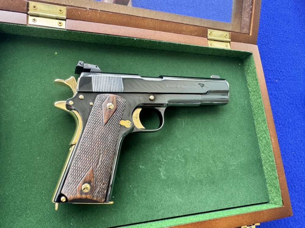 1917 Colt 1911 U.S. Property .45 ACP WW1 Pony Gold Accents C&R-img-14