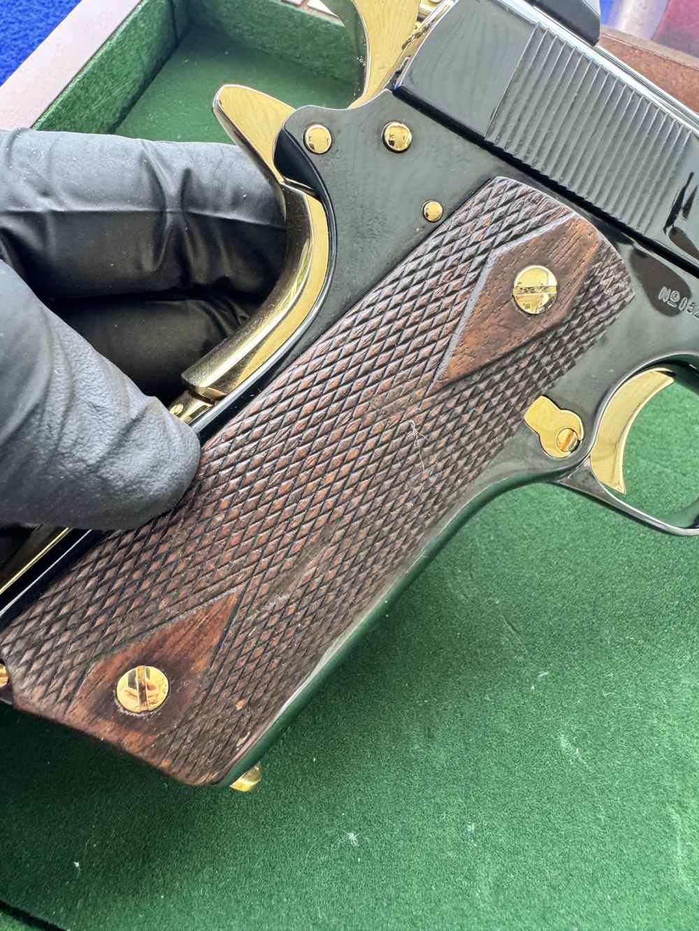 1917 Colt 1911 U.S. Property .45 ACP WW1 Pony Gold Accents C&R-img-17