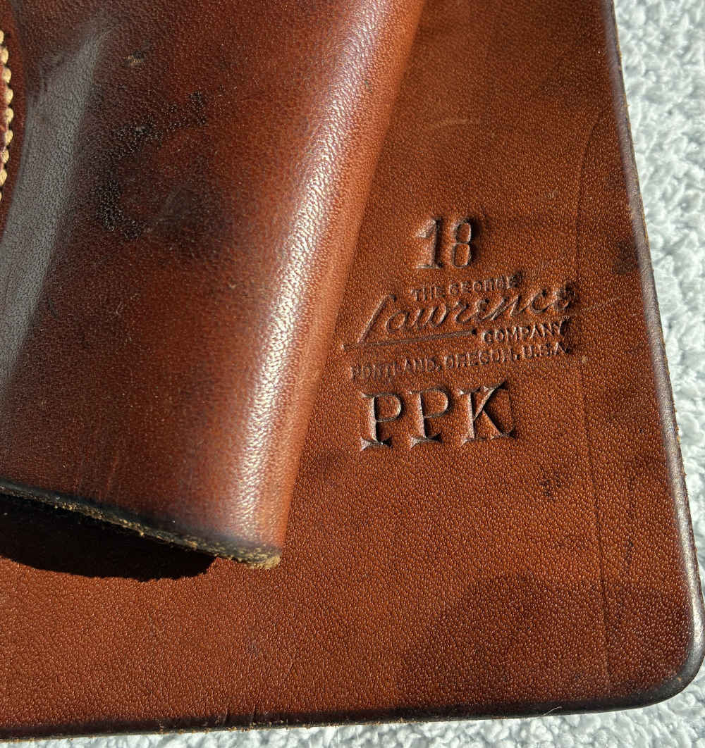George Lawrence PPK 18 Leather Belt Holster-img-3