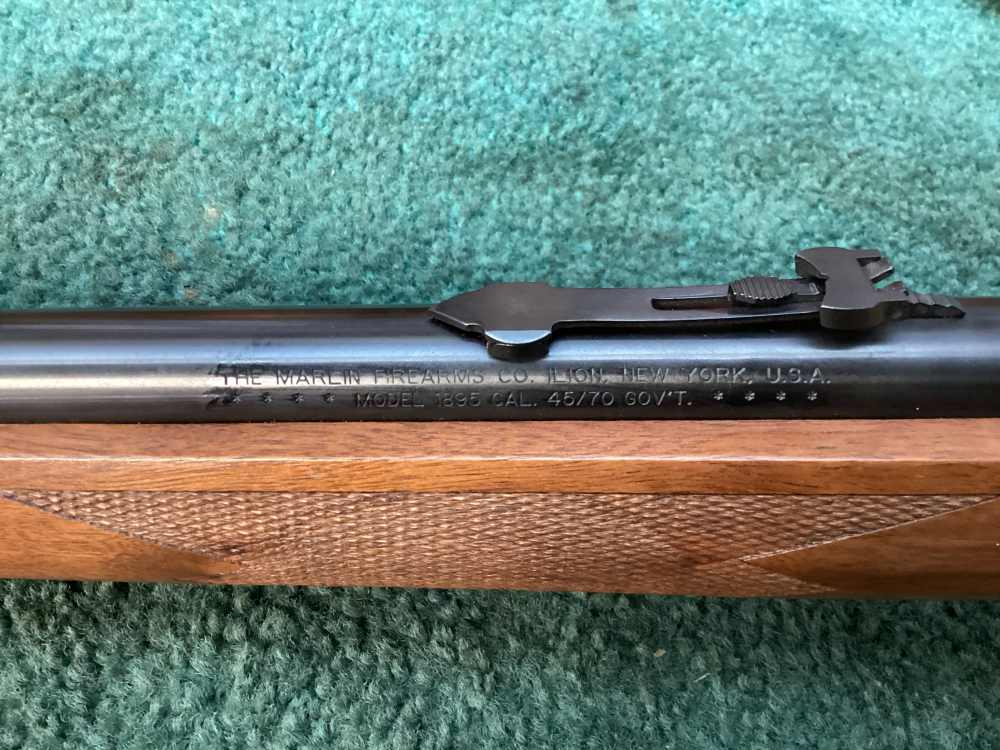 Pre-owned  Marlin 1895 lever action rifle in .45-70-img-8