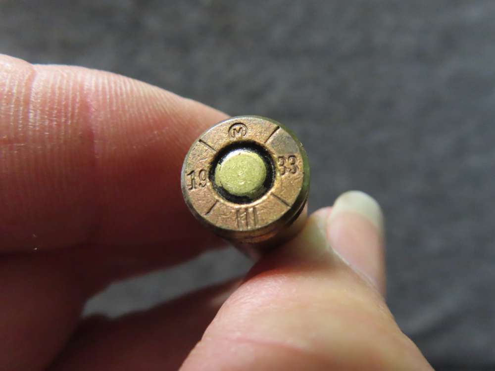 2 ORIGINAL FULL CLIPS OF GEW 88 GERMAN COMMISSION RIFLE 8mm MAUSER AMMO-img-8