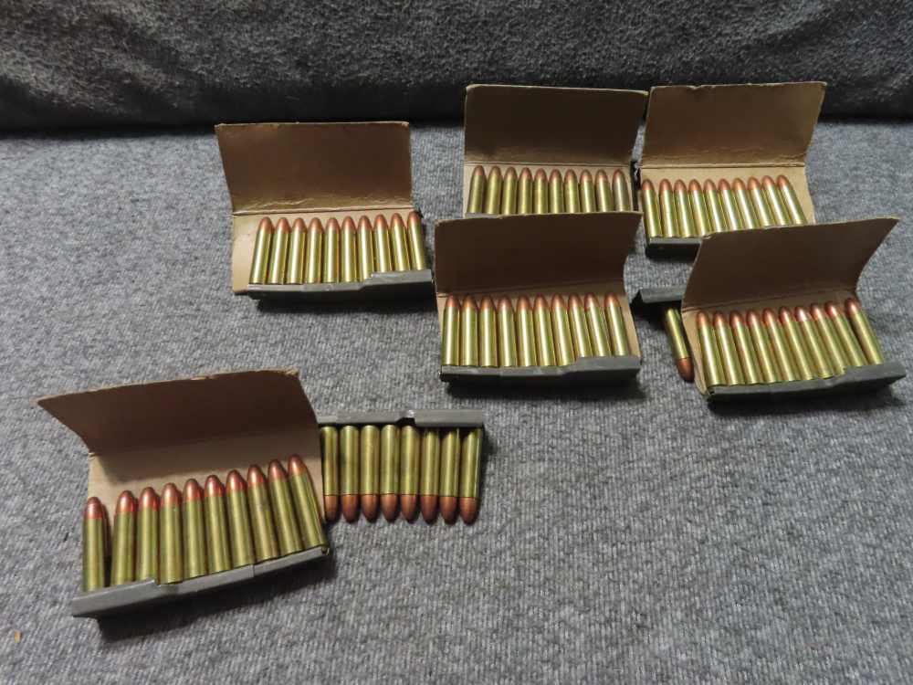 120 ROUNDS USGI .30 M1 CARBINE AMMO ON STRIPPER CLIPS WITH LOADER-img-0