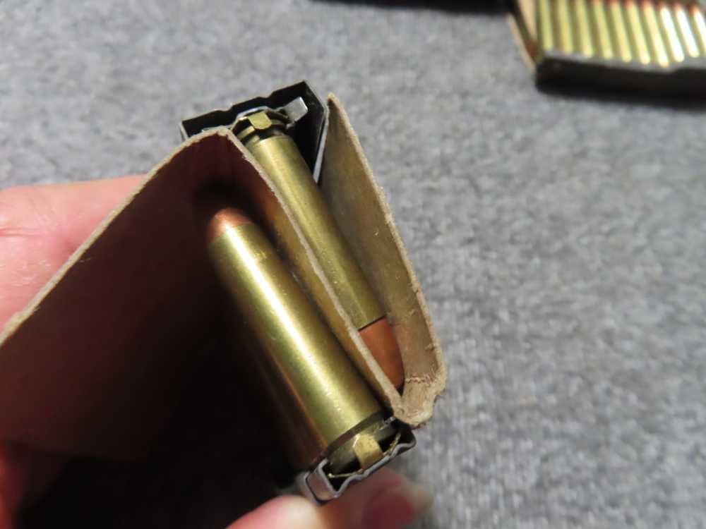 120 ROUNDS USGI .30 M1 CARBINE AMMO ON STRIPPER CLIPS WITH LOADER-img-4