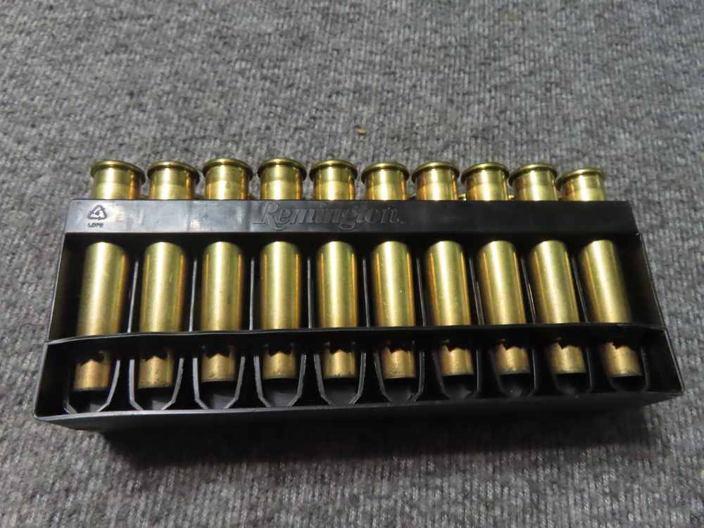 2 BOXES, 40 PIECES OF REMINGTON MADE .303 BRITISH CALIBER ONCE FIRED BRASS-img-4