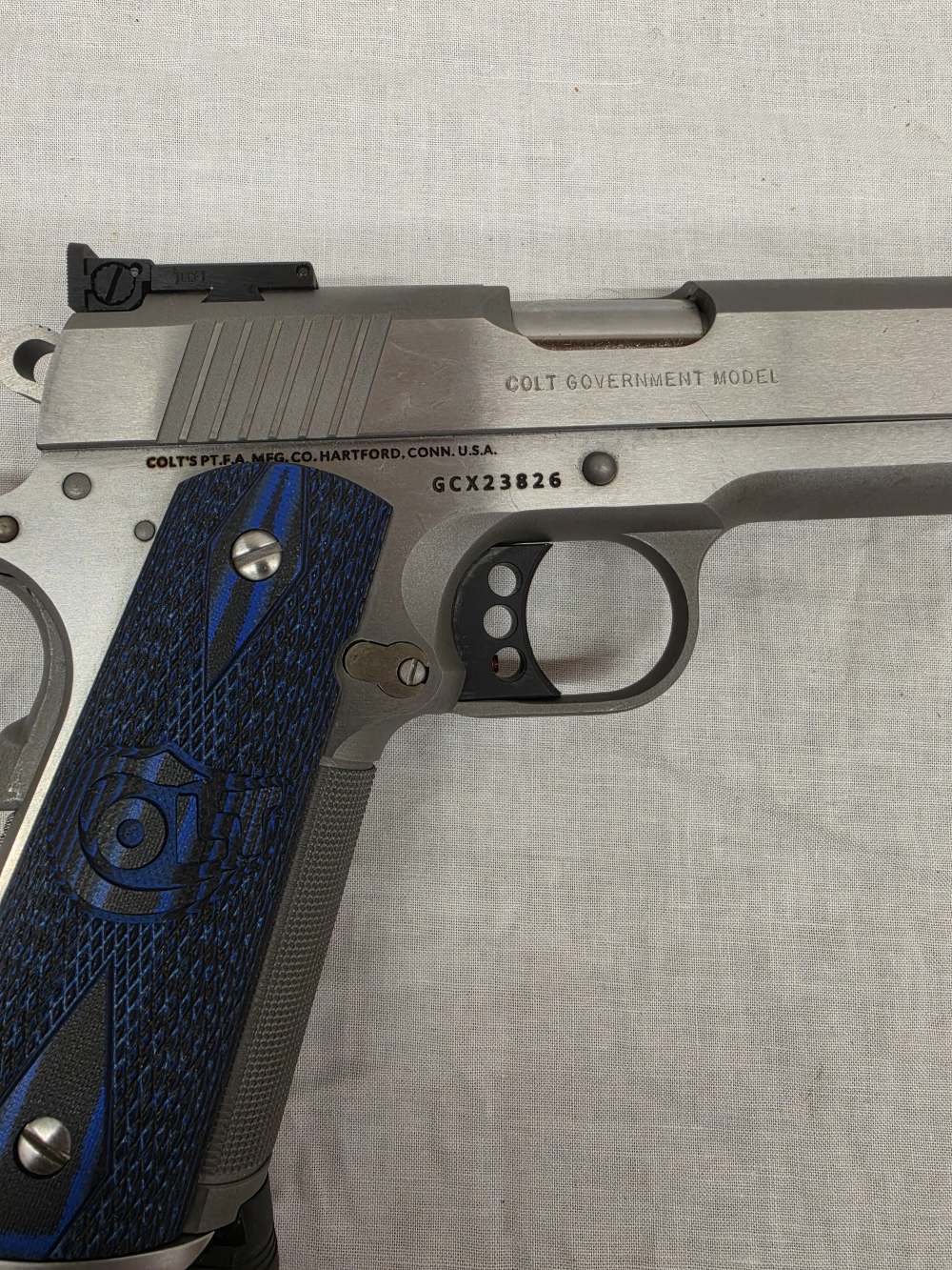 COLT GOLD CUP TROPHY GOVERNMENT MODEL 45 ACP w/BOX-img-5
