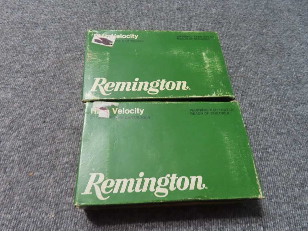 2 FULL BOXES, 40 ROUNDS REMINGTON FACTORY MADE .30-06 CALIBER AMMUNITION-img-4