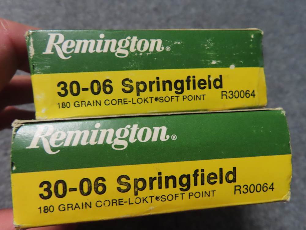 2 FULL BOXES, 40 ROUNDS REMINGTON FACTORY MADE .30-06 CALIBER AMMUNITION-img-3