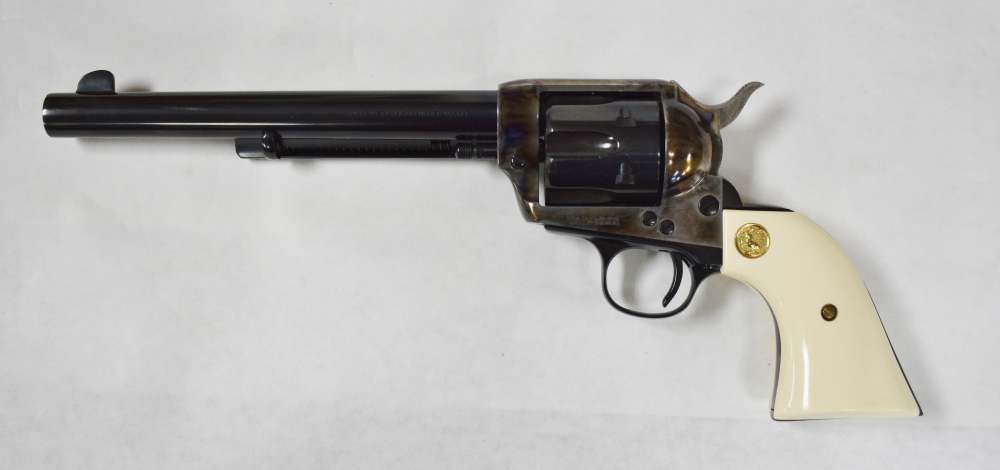 PAIR OF SEQUENTIAL EMF CALIFORNIAN CCH 1873 SAA .45 COLT 7.5" PENNY SALE-img-2