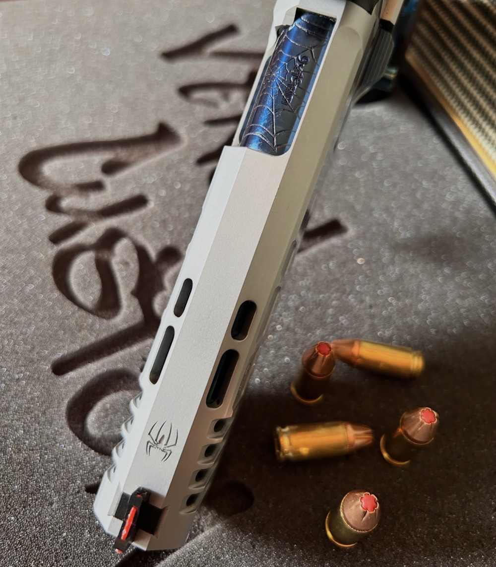 Venom Custom Hard Chrome Blue PVD 5” Non Ported w/ RMR HD-img-2