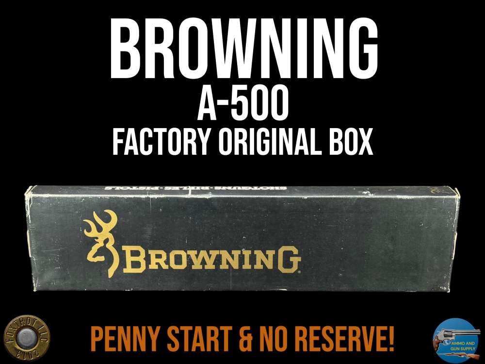 BROWNING - A-500 FACTORY GUN BOX - PENNY START-img-0
