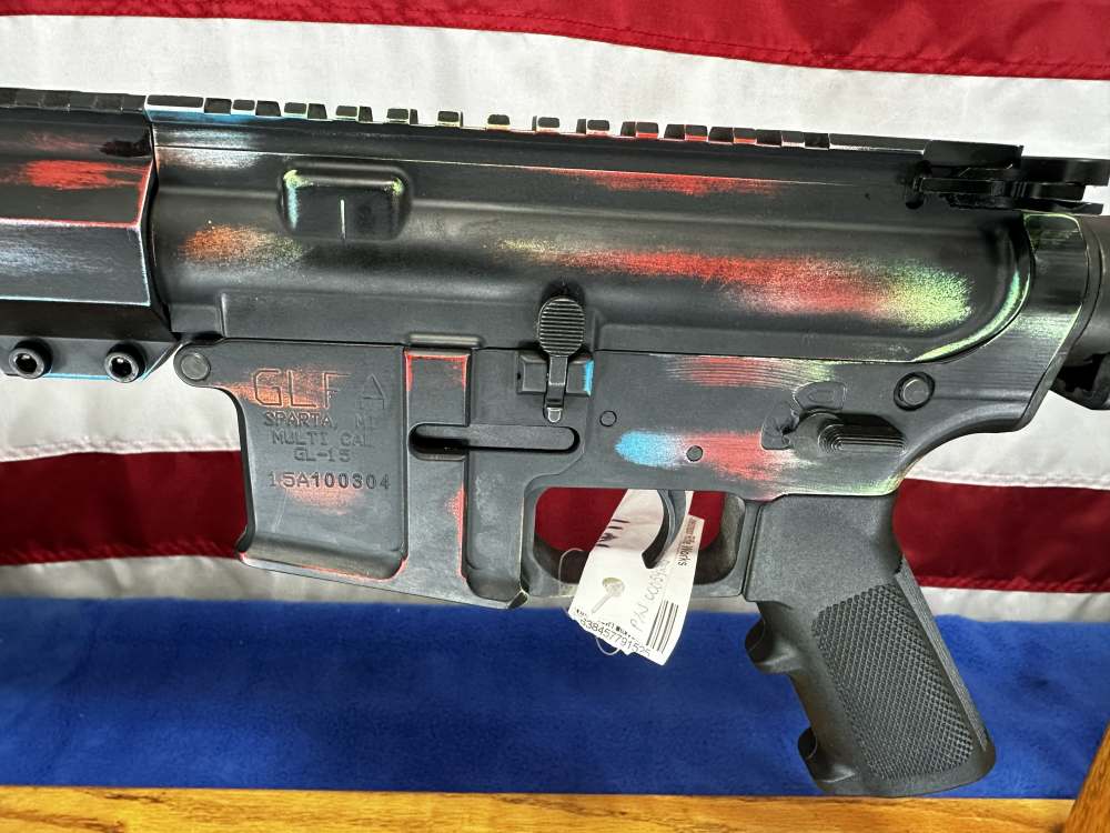 GLFA SPARTA GL-15 .223 WYLDE AR-15 M-LOK DISTRESSED FINISH-img-1
