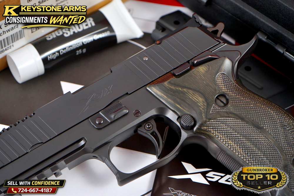 Extremely Rare SIG Sauer Mastershop P220 X6 SKELETON SCHWARZ 9mm NIB GRAIL-img-5