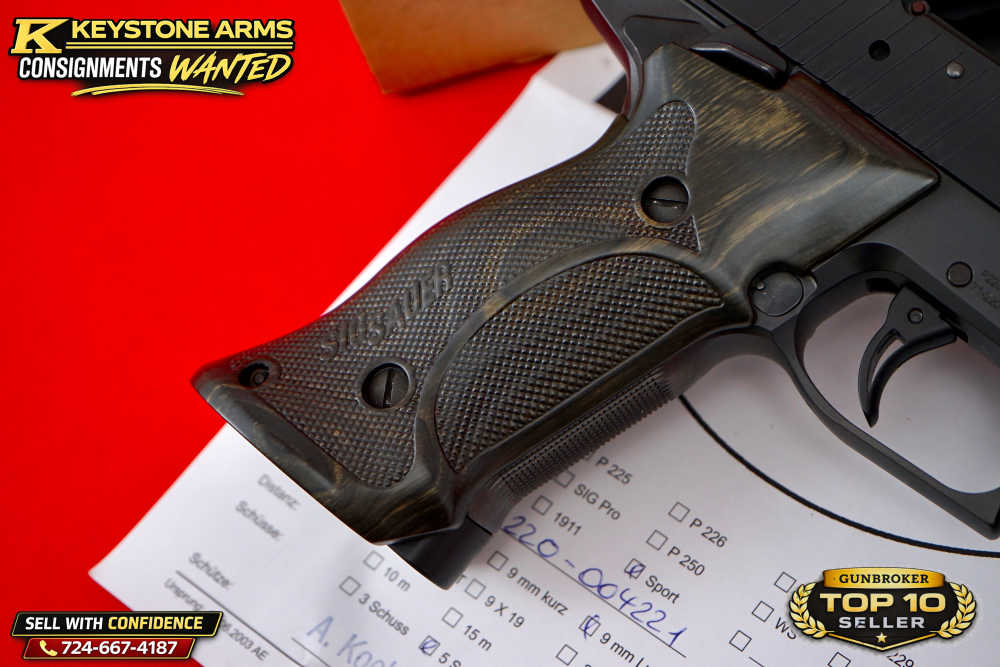 Extremely Rare SIG Sauer Mastershop P220 X6 SKELETON SCHWARZ 9mm NIB GRAIL-img-10