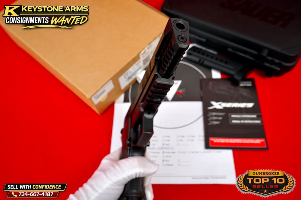 Extremely Rare SIG Sauer Mastershop P220 X6 SKELETON SCHWARZ 9mm NIB GRAIL-img-18