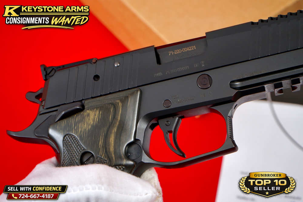 Extremely Rare SIG Sauer Mastershop P220 X6 SKELETON SCHWARZ 9mm NIB GRAIL-img-15