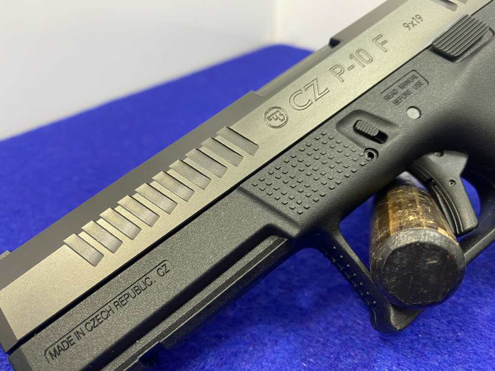2024 CZ P-10 F 9mm Black 4 1/2" *AWESOME FULL-SIZE STRIKER-FIRED HANDGUN*-img-11