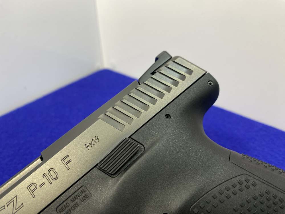 2024 CZ P-10 F 9mm Black 4 1/2" *AWESOME FULL-SIZE STRIKER-FIRED HANDGUN*-img-9