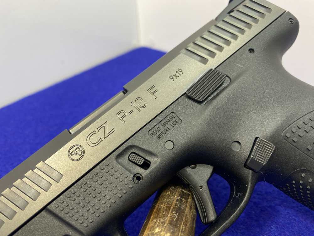 2024 CZ P-10 F 9mm Black 4 1/2" *AWESOME FULL-SIZE STRIKER-FIRED HANDGUN*-img-10