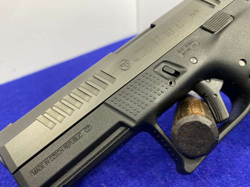 2021 CZ P-10 C 9mm Black 4" *AMAZING COMPACT-SIZE STRIKER-FIRED HANDGUN*   -img-10