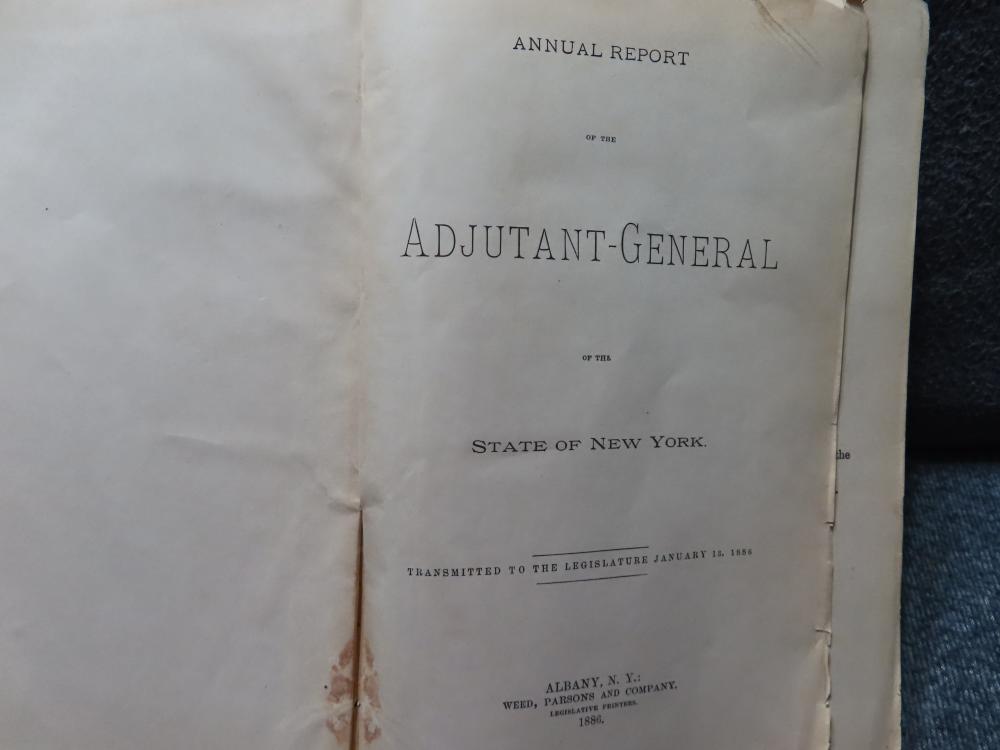 1886-ANNUAL REPORT OF THE ADJUTANT GENERAL-NY NATIONAL GUARD-GREAT HISTORY-img-0