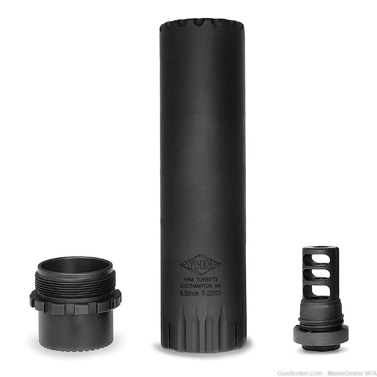 Yankee Hill Machine Turbo 3 T3 Silencer YHM-2175-MB-28 $550-img-0