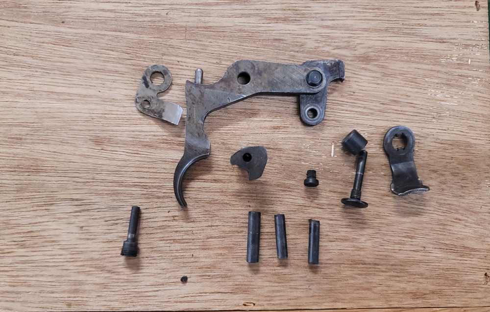 Remington 510 22lr single shot receiver parts group-img-0