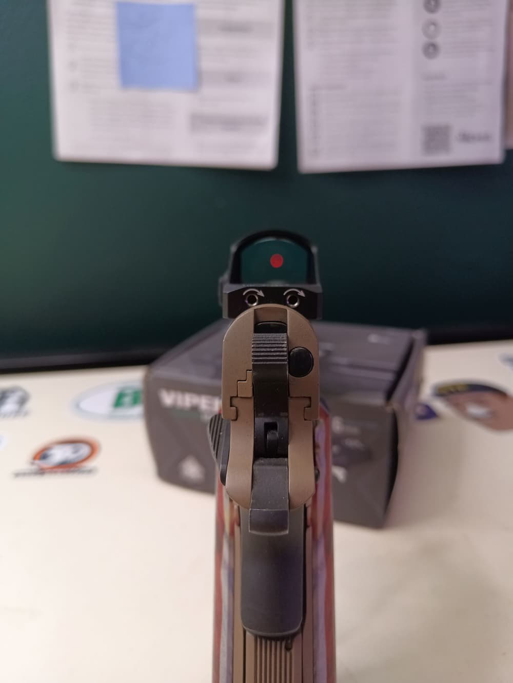 Custom FDE Para-Ord PA14 .45ACP 4 Mags + NEW Vortex Viper-img-3