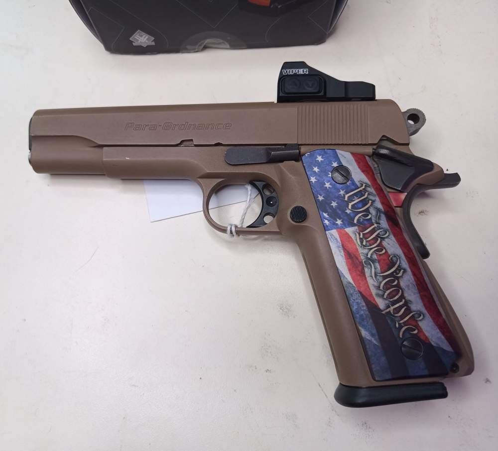 Custom FDE Para-Ord PA14 .45ACP 4 Mags + NEW Vortex Viper-img-2