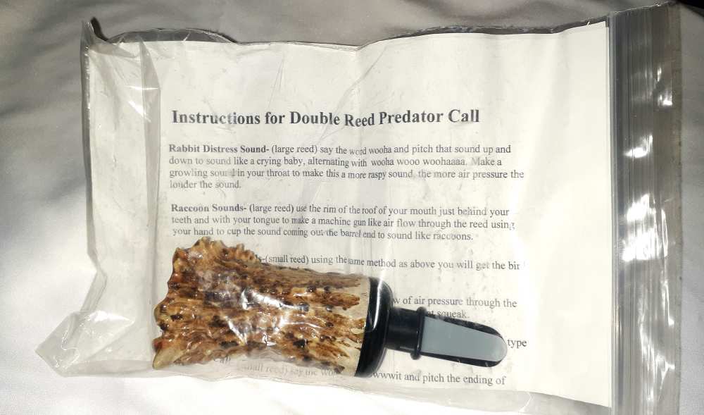 Double Reed Predator Call Rabbit Distress Sound-img-0