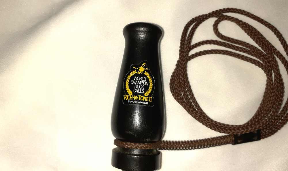 Vintage World Champion Duck Call Rich N Toned II-img-1