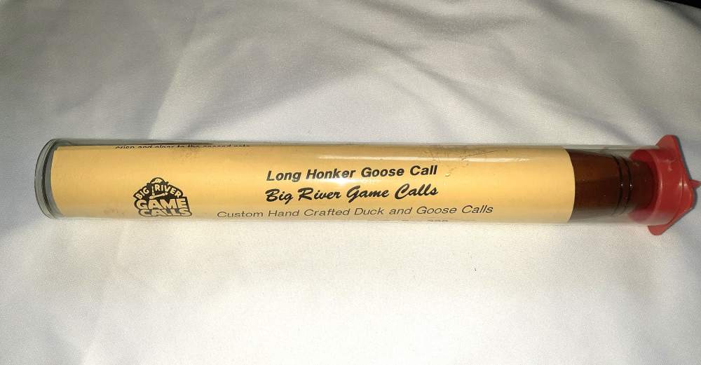 Vintage Big River Long Honker Goose Call-img-0