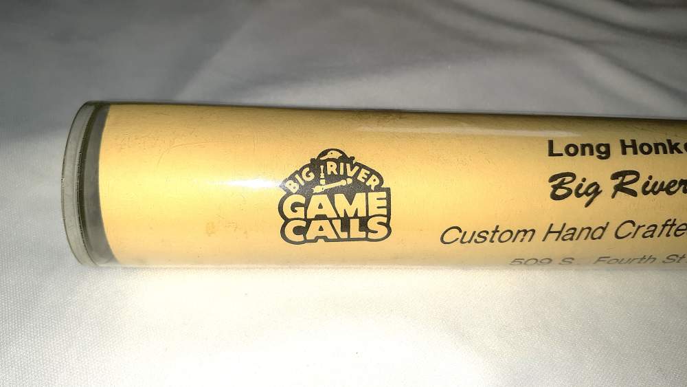 Vintage Big River Long Honker Goose Call-img-1