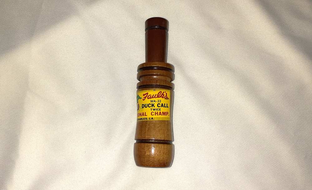 Faulk's Duck Call WA-33 International Champ Twice-img-0