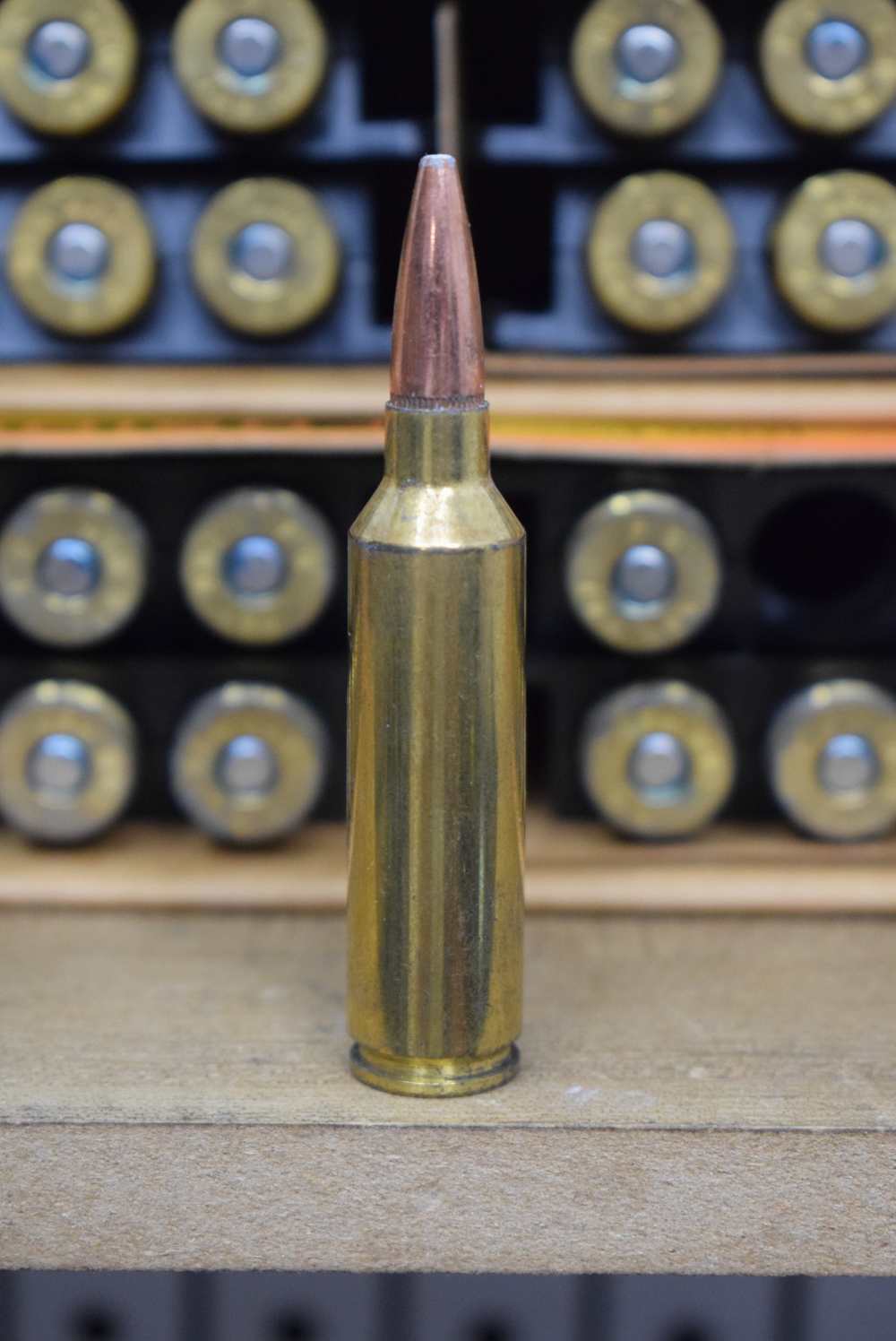 Lot of 7mm WSM Brass, Ammo, and Hornady Reloading Dies-img-12