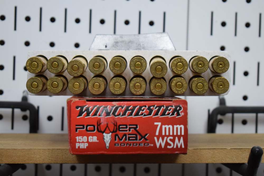 Lot of 7mm WSM Brass, Ammo, and Hornady Reloading Dies-img-14