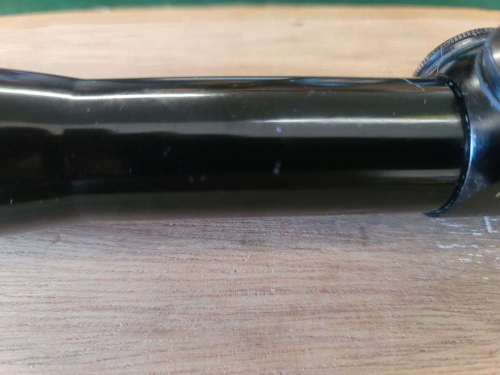 Leupold m8 4x Compact rifle scope gloss blue duplex crosshairs-img-3