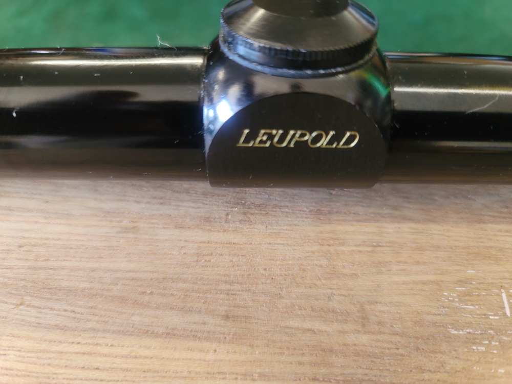 Leupold m8 4x Compact rifle scope gloss blue duplex crosshairs-img-5