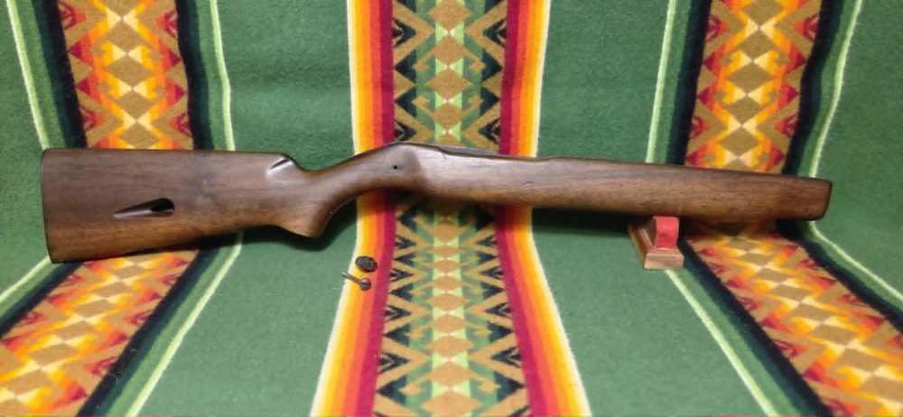 Mossberg Westernfield model 51 22 semi auto factory walnut stock-img-4