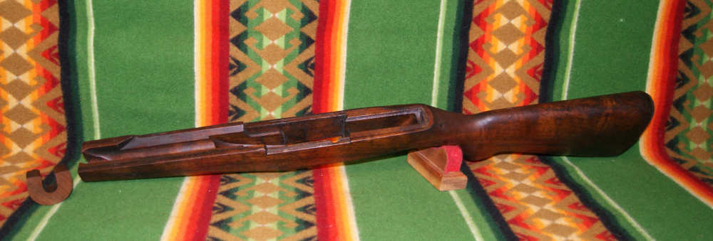 Vintage M1 Garand Walnut stock-img-5