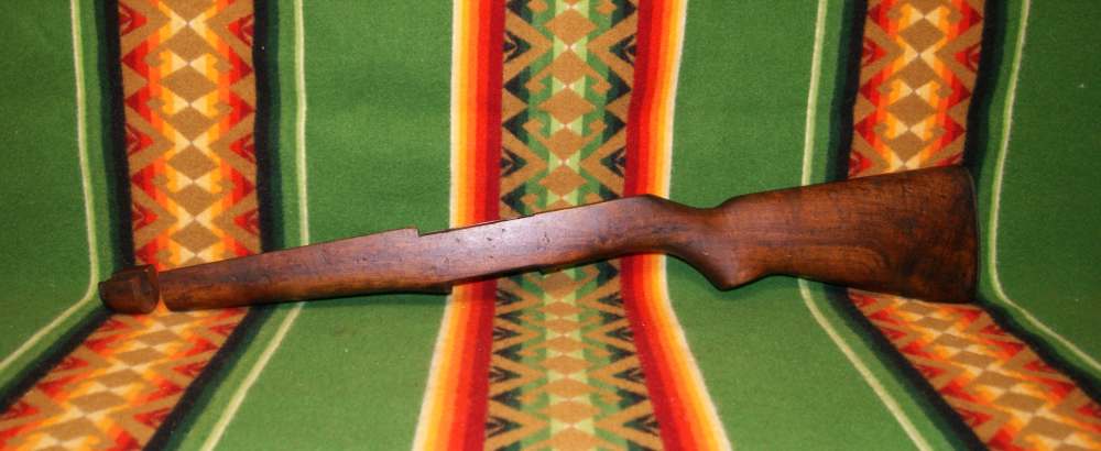 Vintage M1 Garand Walnut stock-img-0